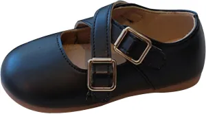 Little Girls Mary Jane School Uniform Shoes Buckle Strap Dress Flats Moccasins Toddler Princess Dress Shoes