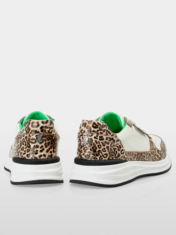 Marc Cain Women's Trainers With Leopard Print YS SH.01 L02 COL 617