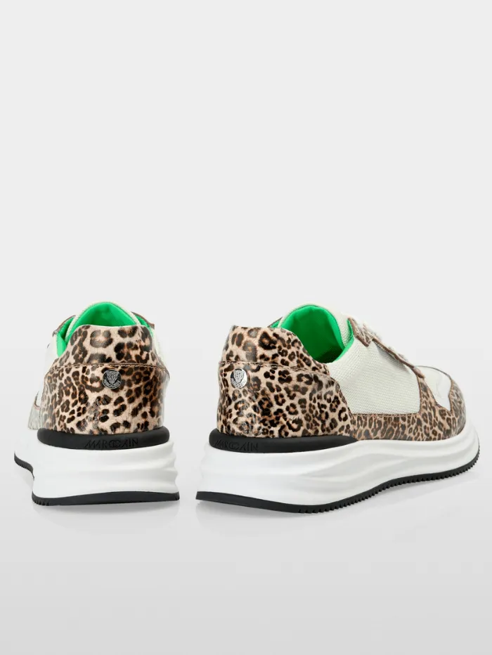 Marc Cain Women's Trainers With Leopard Print YS SH.01 L02 COL 617