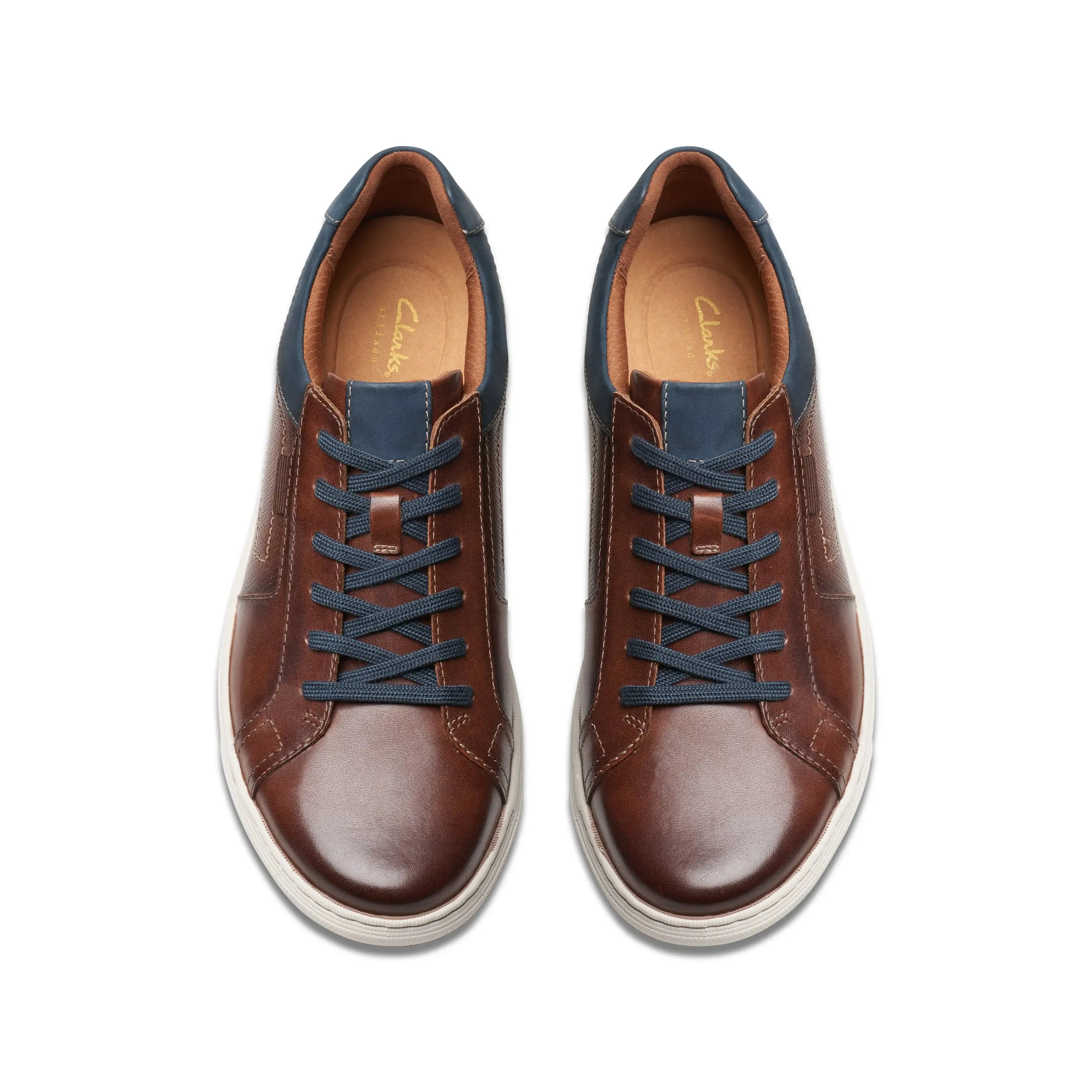 Men's Clarks Mapstone Lace  Refined Comfort for Every Step