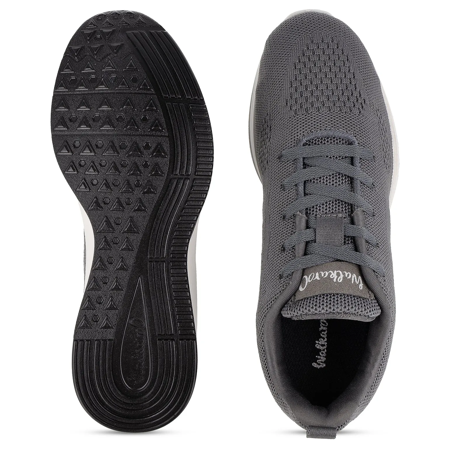 Men's Daily Wear Non Marking Sports Shoe  - WS6090 Grey