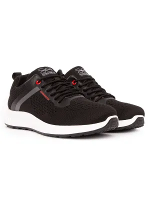 Mens Kamran Trainers Black