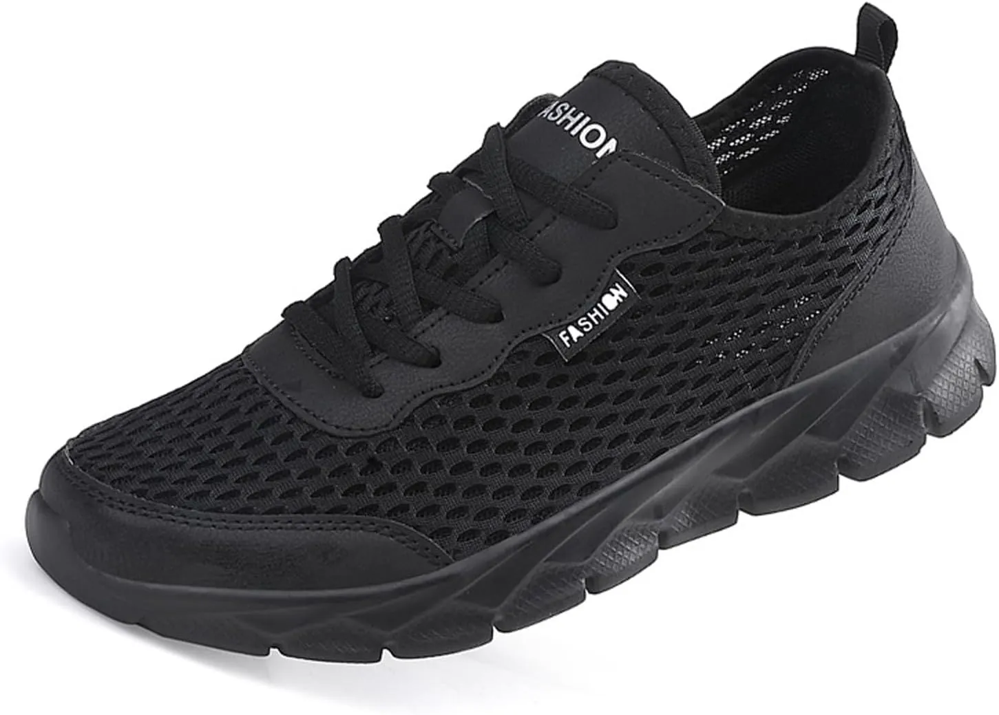 Men's Slip on Walking Shoes Comfy Knitted Memory Foam Breathable Mesh Fashion Sneakers Non Slip Arch Support Cushioning Workout Tennis Shoes Wide Width