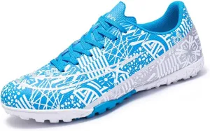 Men's Soccer Cleats Outdoor Indoor AG/FG/TF Professional Football Shoes Low-Top Non-Slip Lightweight Breathable Youth Boys Athletic Training Sneakers