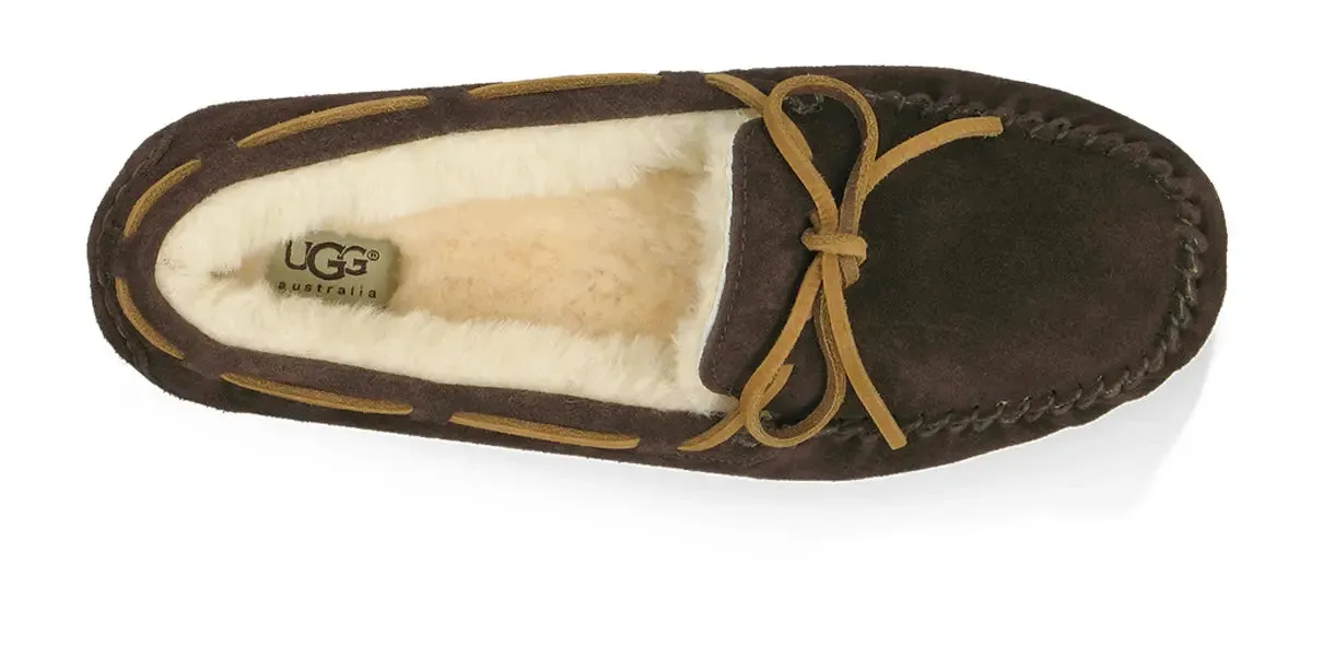 Mens UGG Olsen  Classic Suede Slipper with Cozy Sheepskin Lining