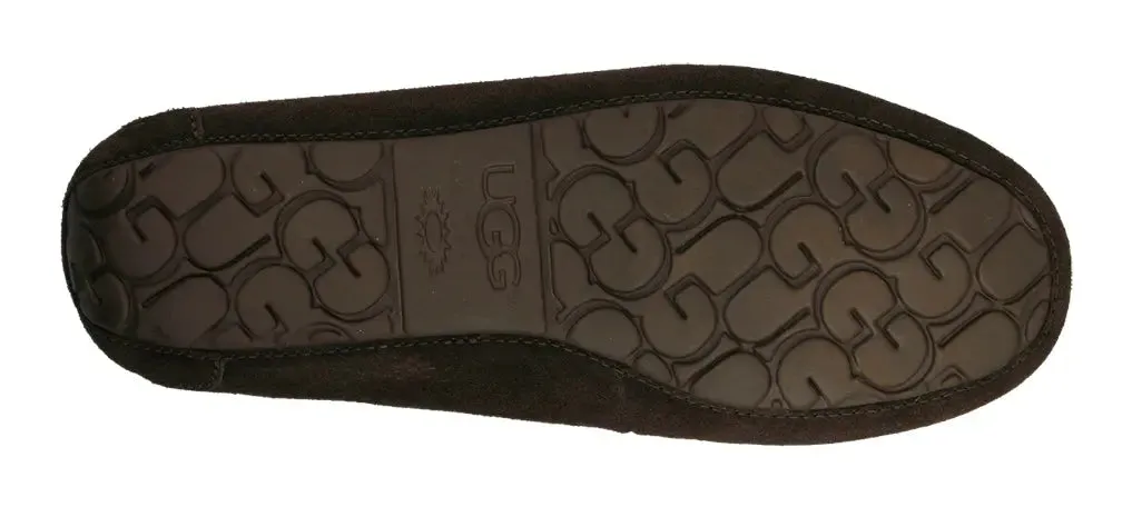 Mens UGG Olsen  Classic Suede Slipper with Cozy Sheepskin Lining