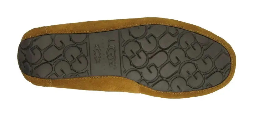 Mens UGG Olsen  Classic Suede Slipper with Cozy Sheepskin Lining