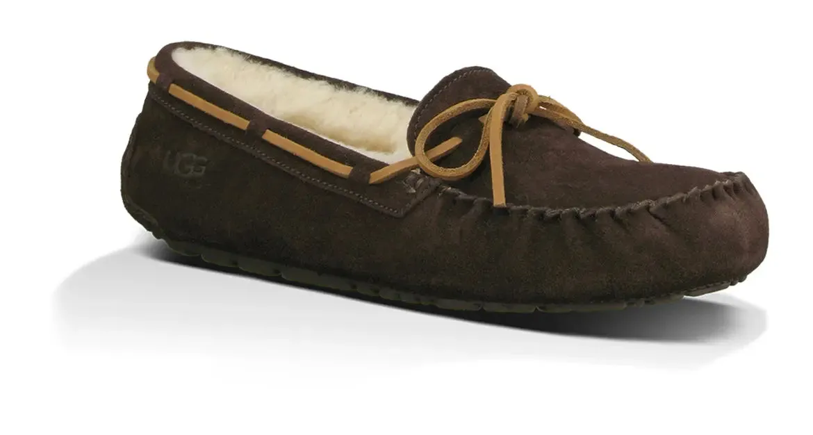 Mens UGG Olsen  Classic Suede Slipper with Cozy Sheepskin Lining