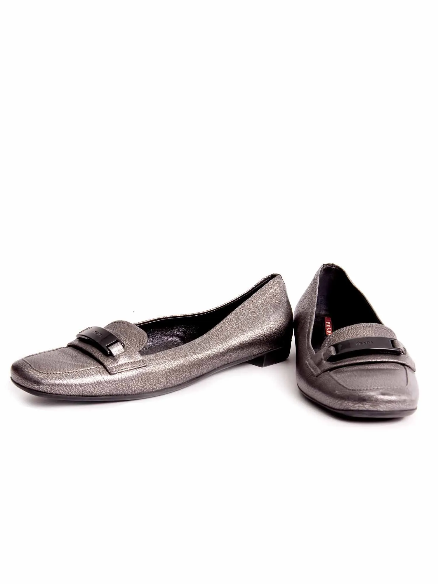 Metallic Loafers