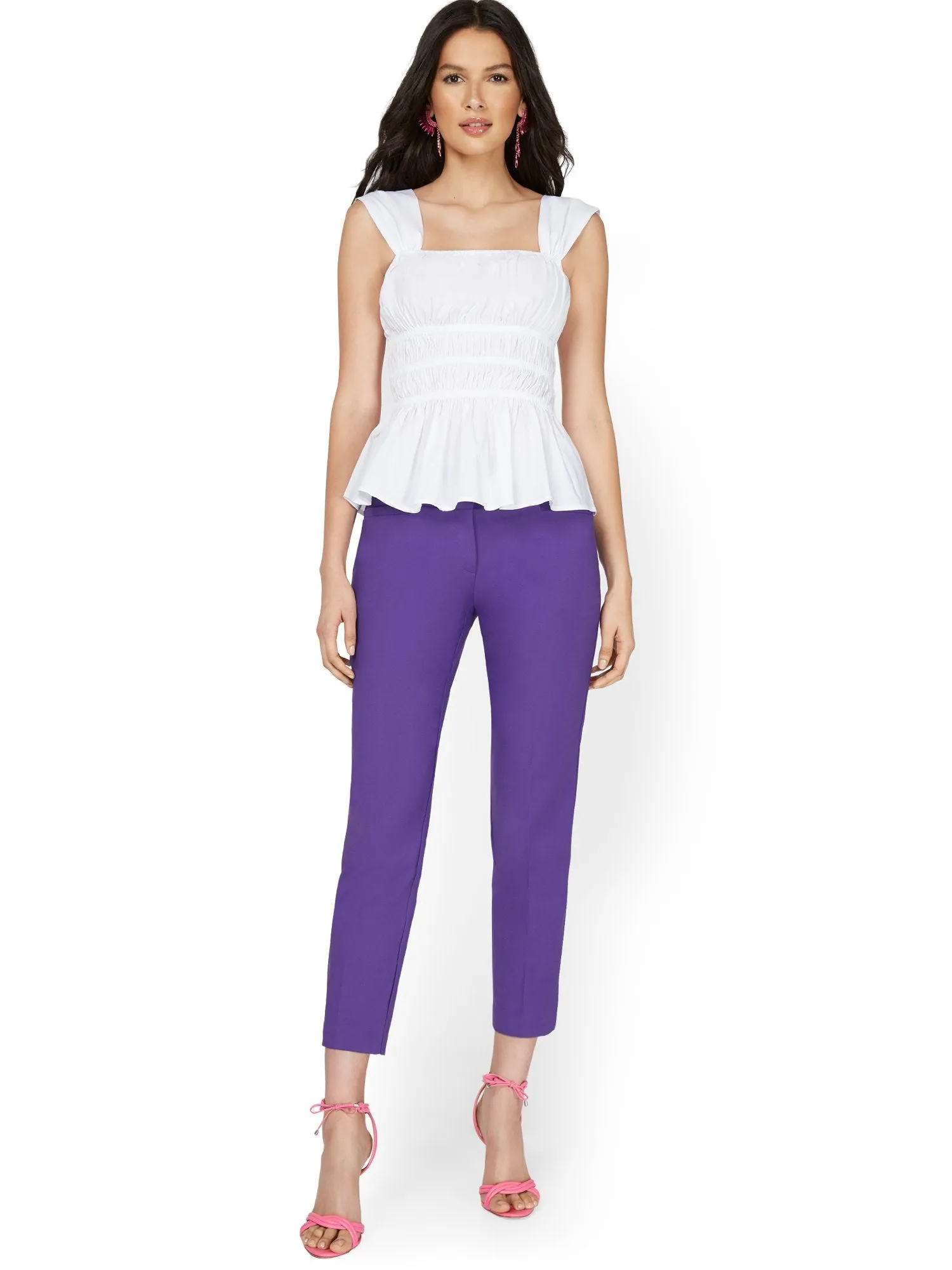 Modern Ankle Pant - All-Season Stretch - 7th Avenue