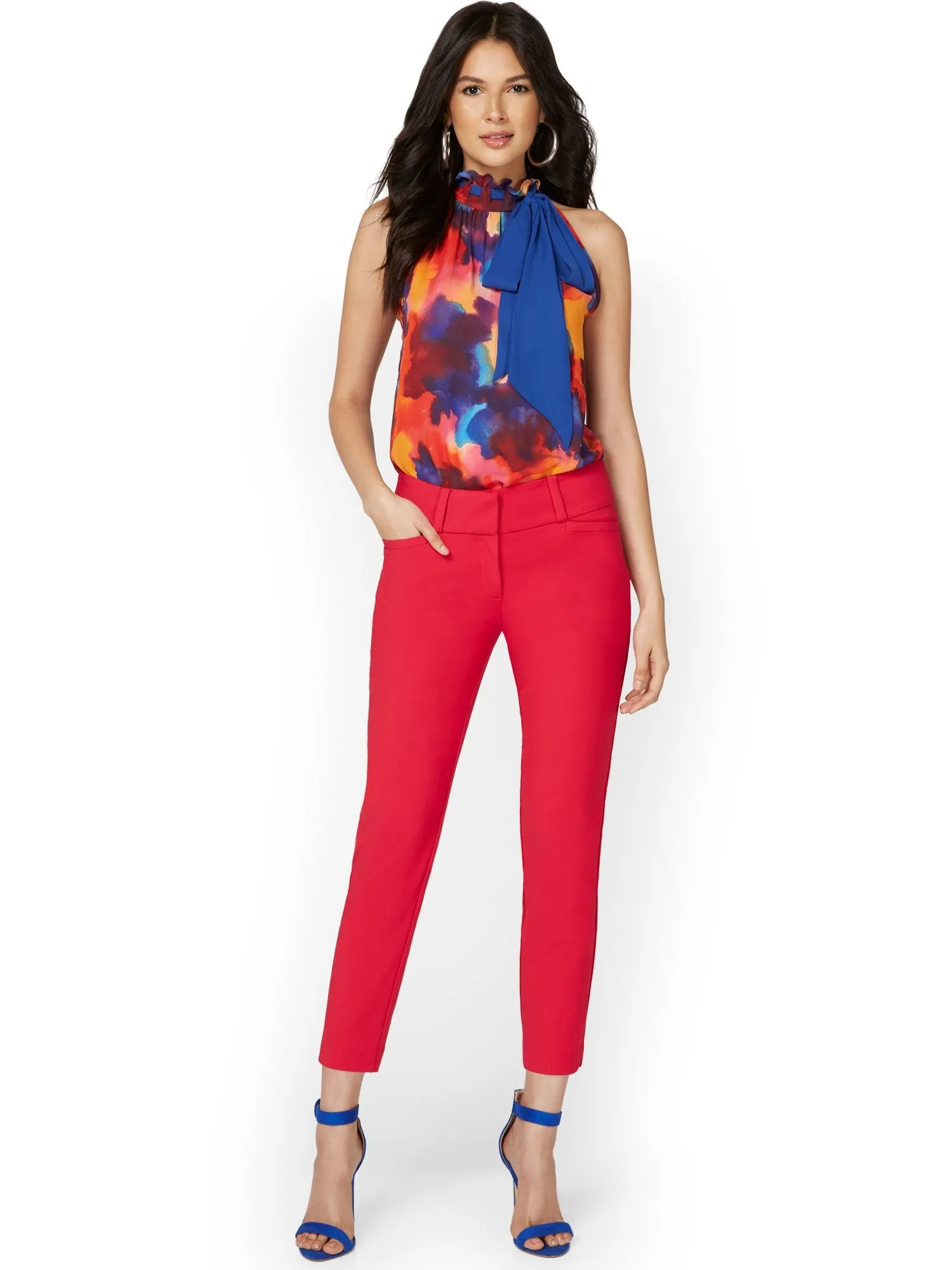 Modern Ankle Pant - All-Season Stretch - 7th Avenue