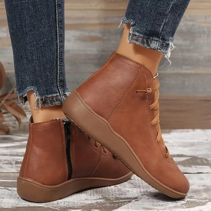 NEW Camel Brown Unisex Trendy Arch Support Boots - Women's Sz 7