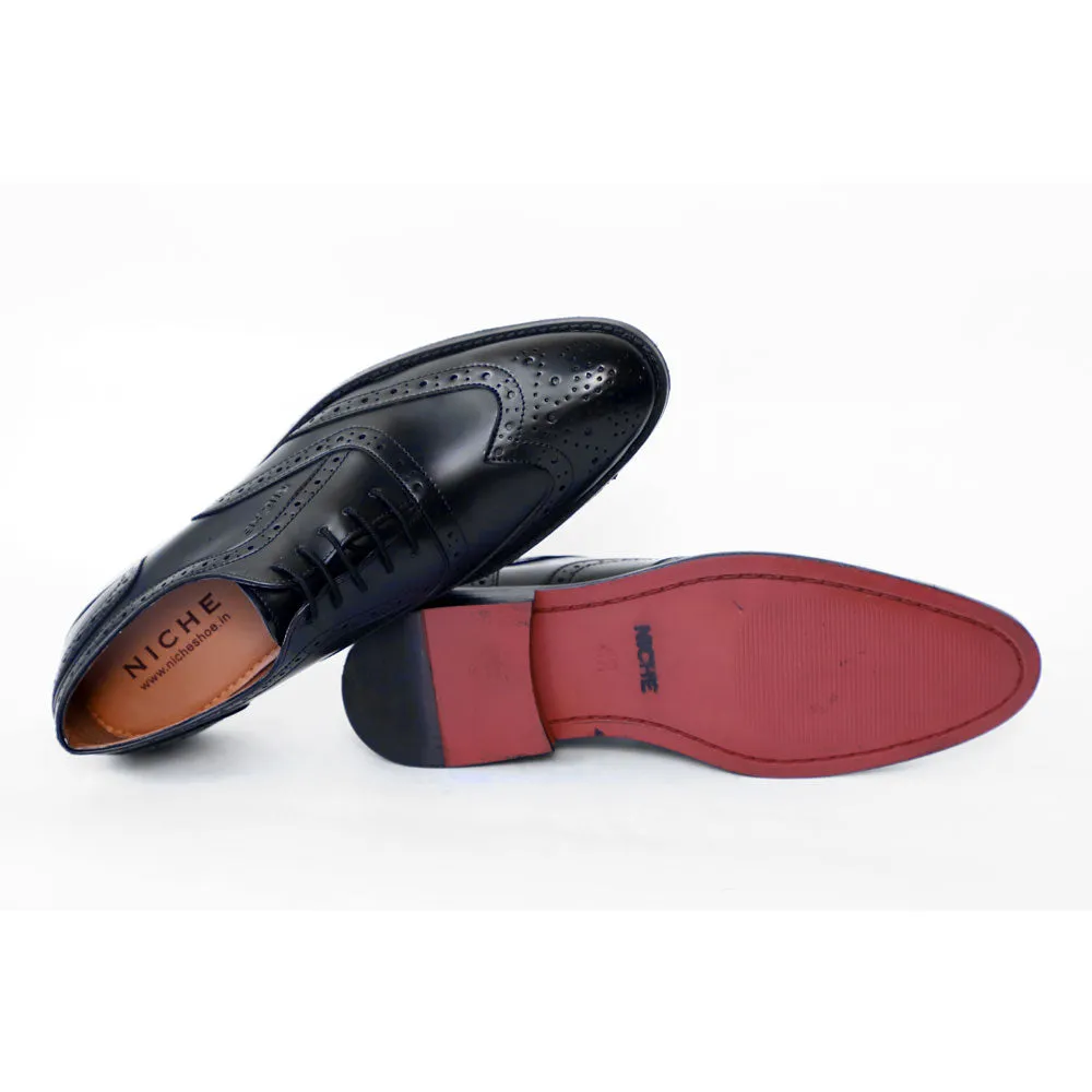 NICHE Black Elegant Brogue