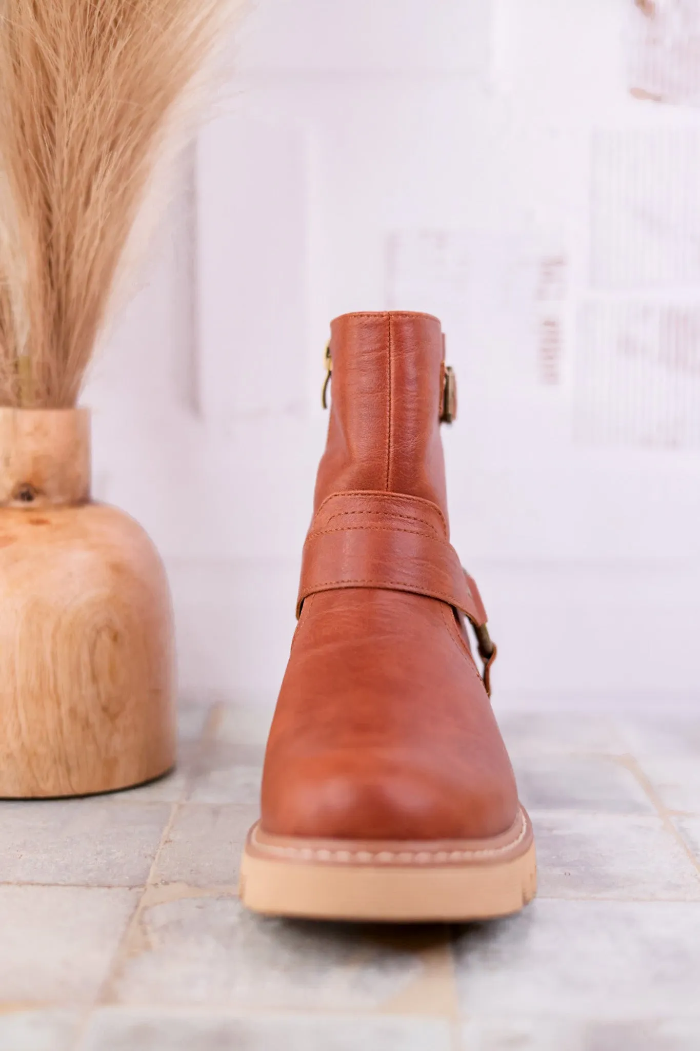 Pick of the Patch Bourbon Boots with Buckle Detail FINAL SALE