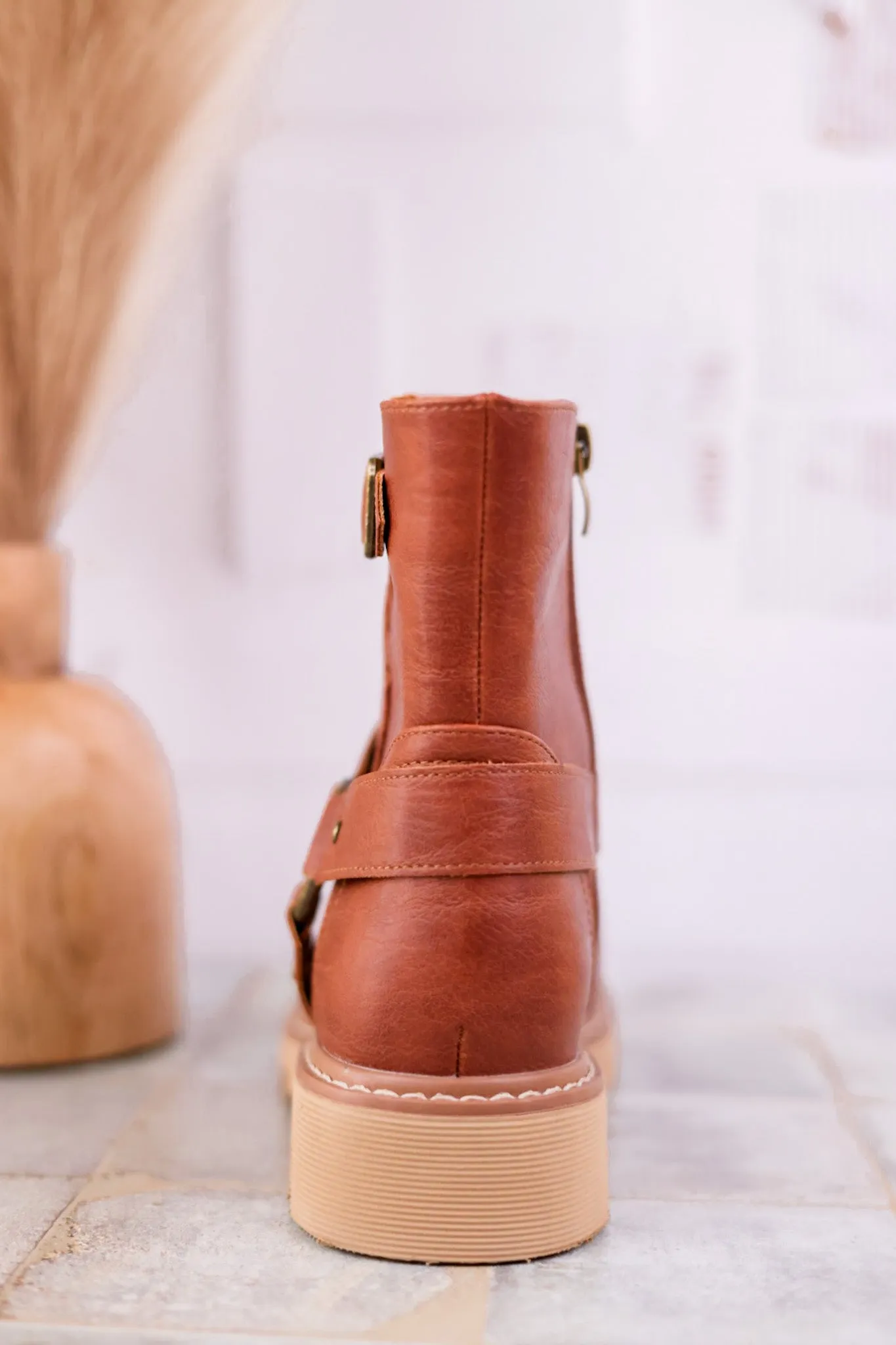 Pick of the Patch Bourbon Boots with Buckle Detail FINAL SALE