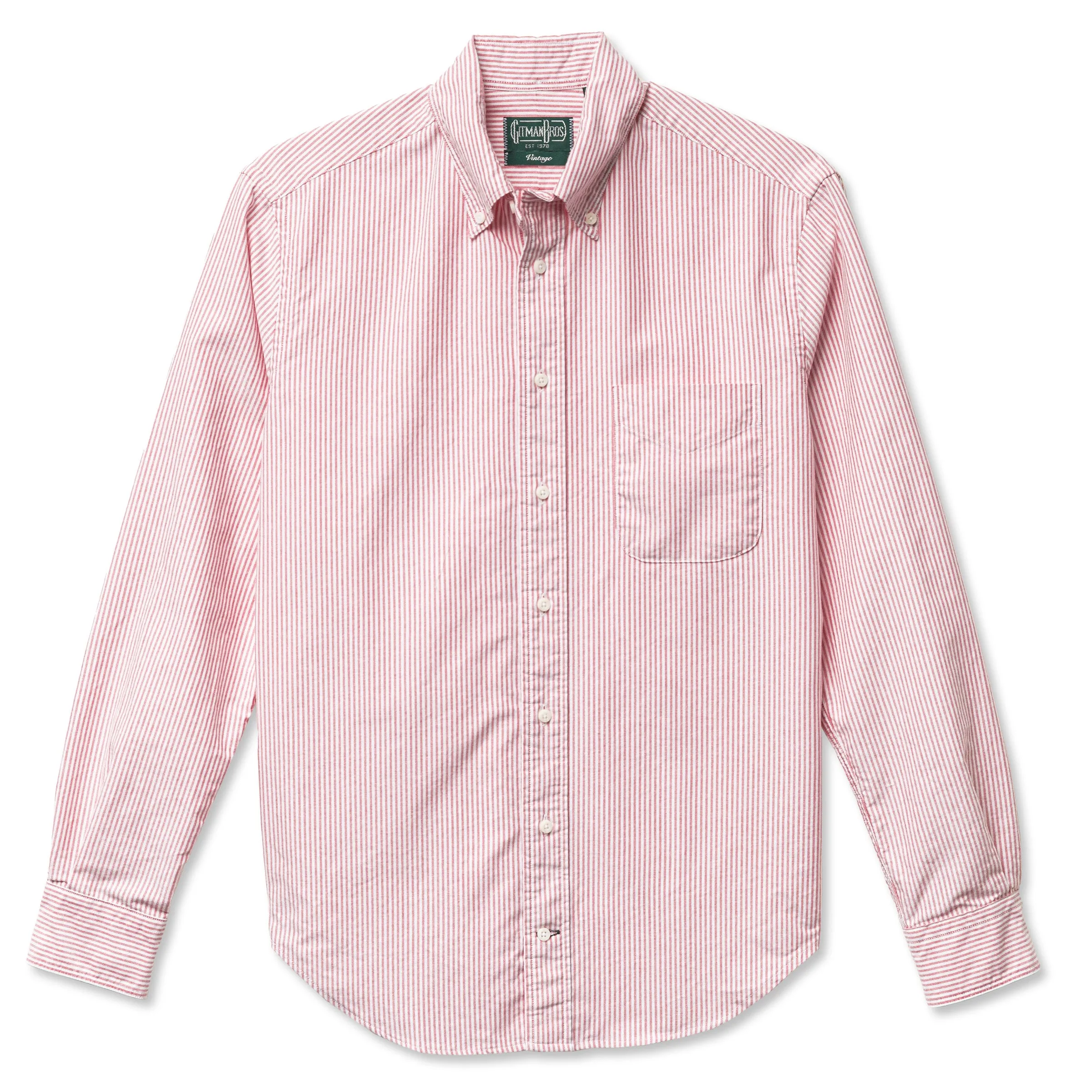 Red Stripe Oxford