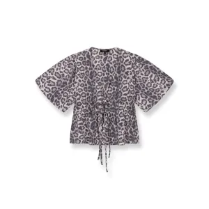 Refined Department blouse Poppy leopard