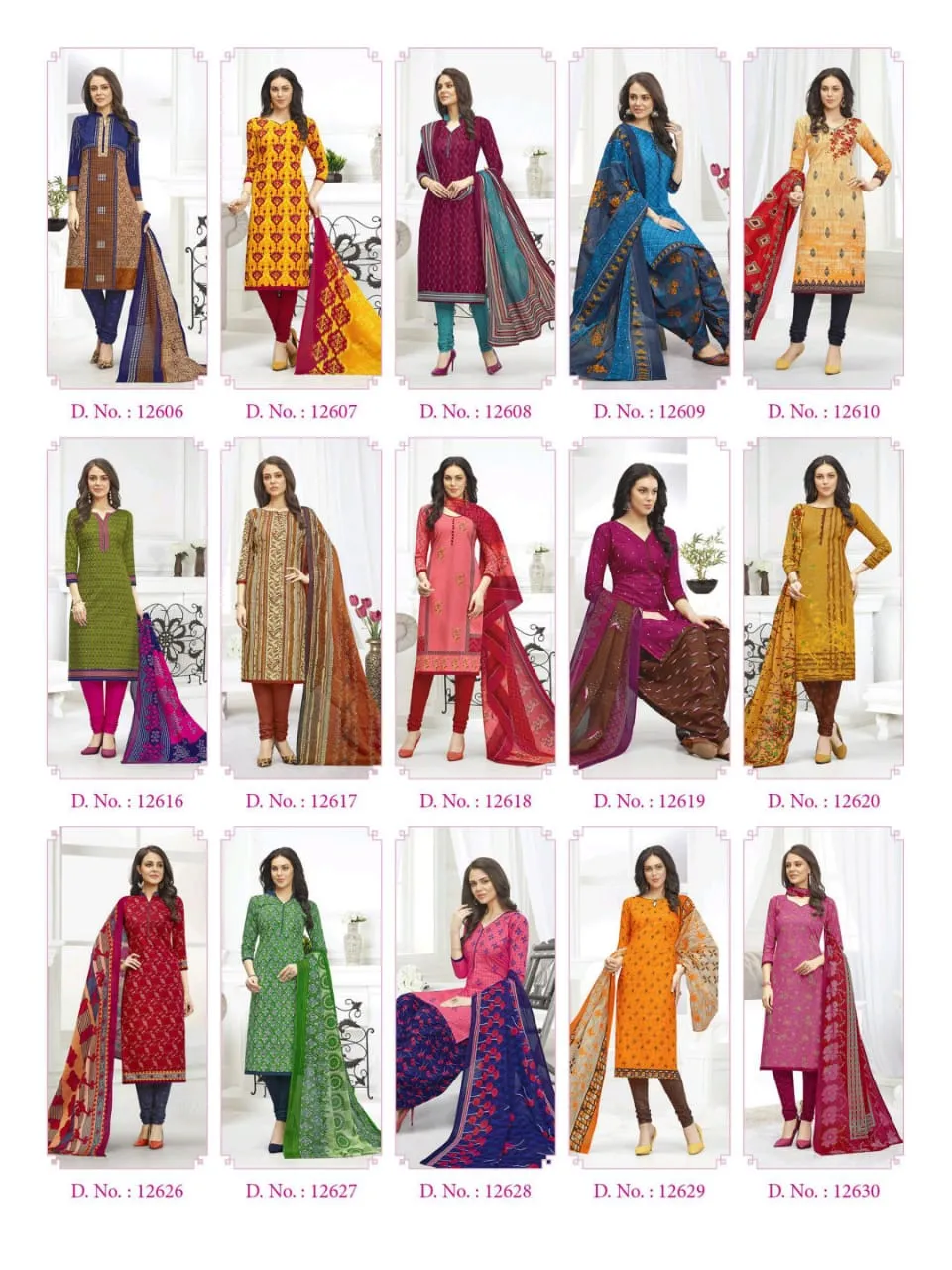 Shivani Presents Piya Basanti Vol 17 Cotton Daily Wear Salwar Suits