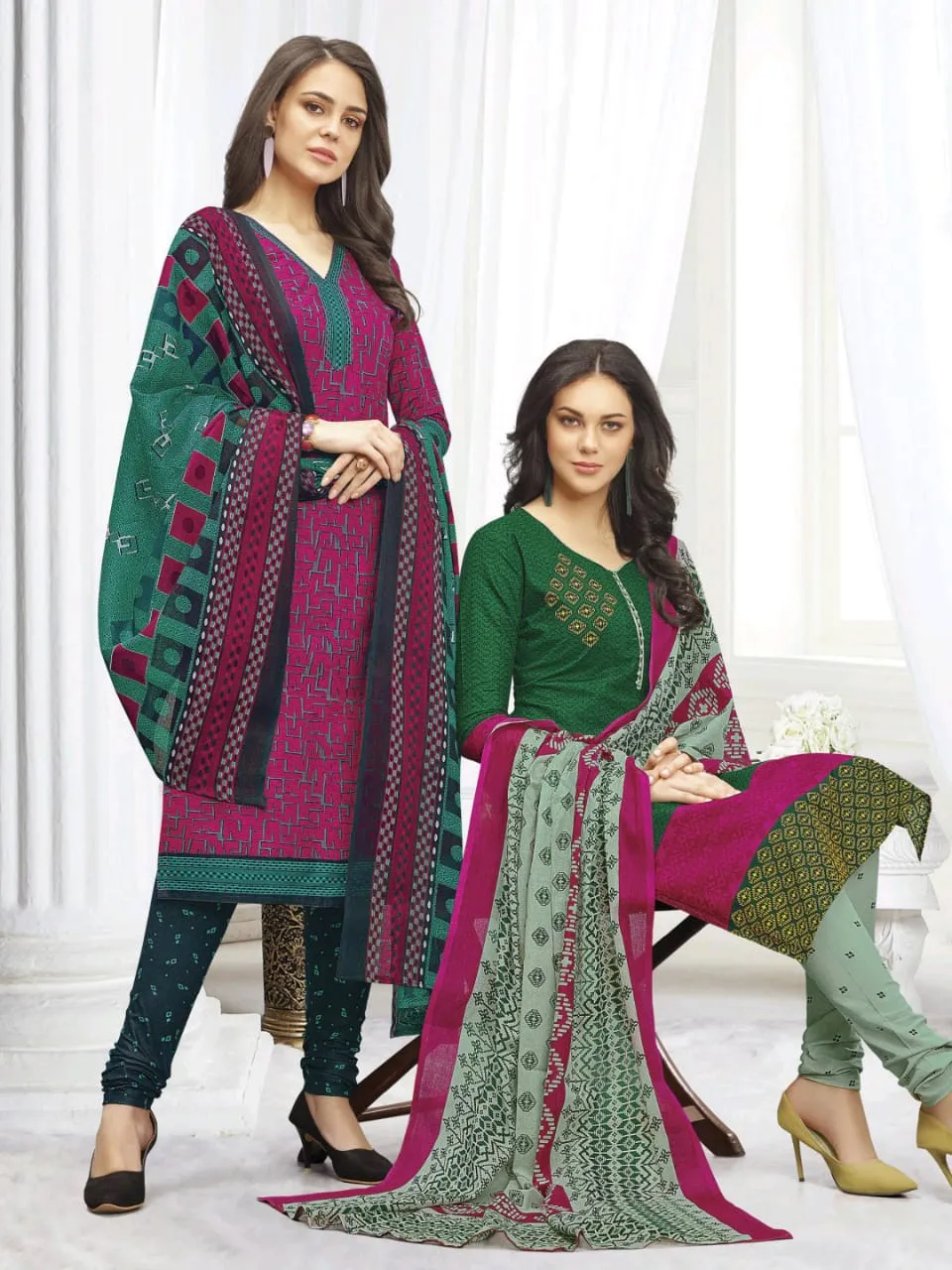 Shivani Presents Piya Basanti Vol 17 Cotton Daily Wear Salwar Suits