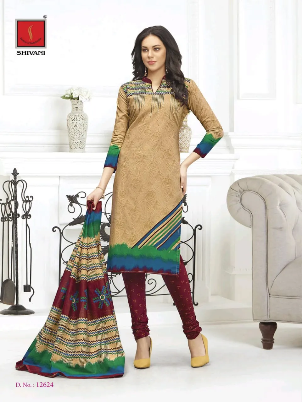 Shivani Presents Piya Basanti Vol 17 Cotton Daily Wear Salwar Suits
