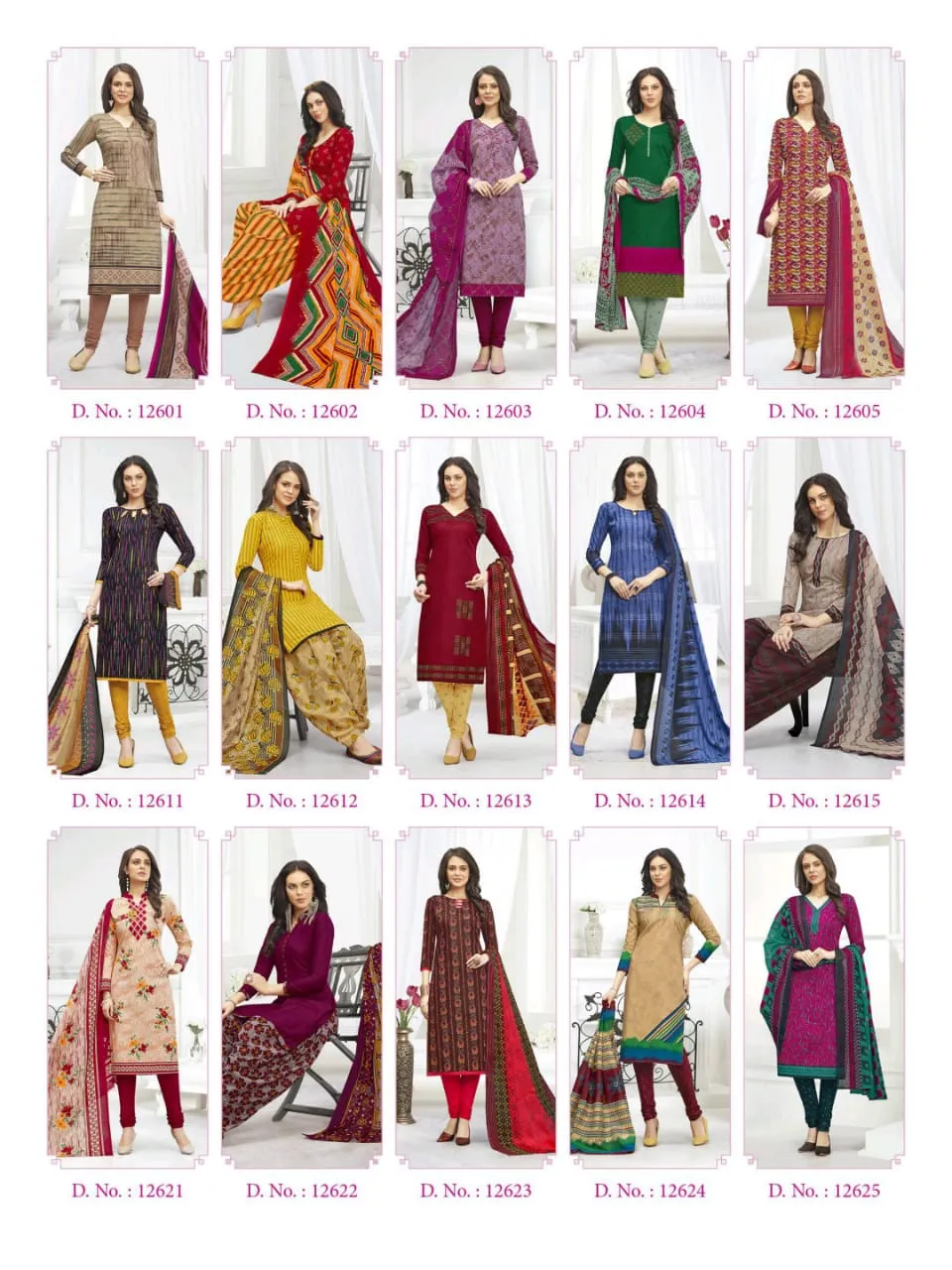 Shivani Presents Piya Basanti Vol 17 Cotton Daily Wear Salwar Suits