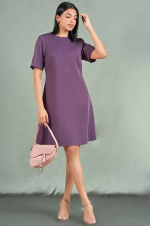Short Sleeve Shift Dress