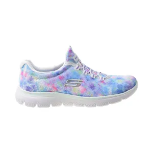 Skechers Summits Looking Groovy Women's Shoes White-Multi
