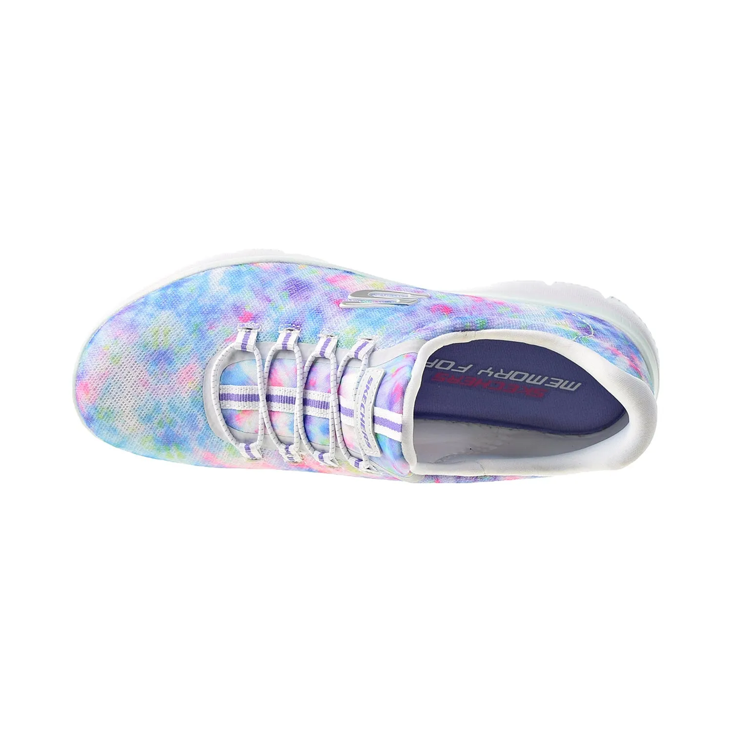 Skechers Summits Looking Groovy Women's Shoes White-Multi