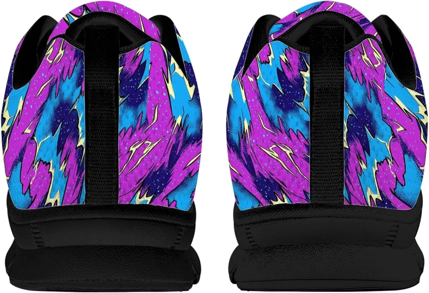 Sports Trainer Running Sneakers for Women Girls Causal Travel Shoes Outdoor Walking Low Heel Lace up Shoe Breathable Flexible for Lady