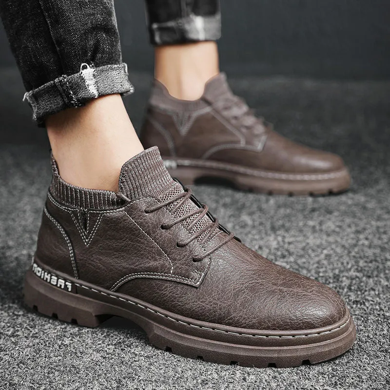 Spring and Autumn New Men's Martin Boots T118