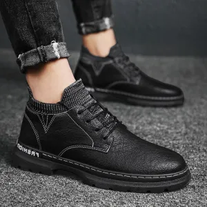 Spring and Autumn New Men's Martin Boots T118