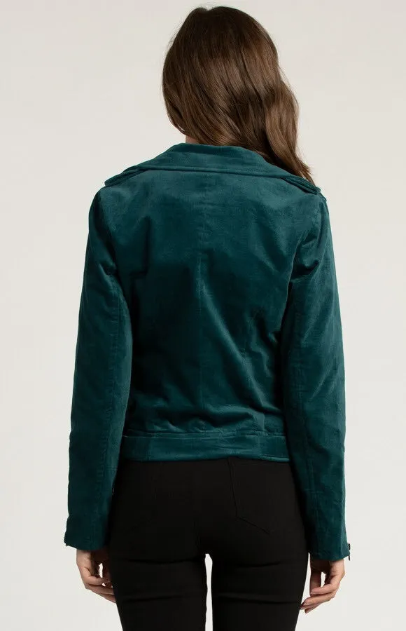 SUEDE BIKER JACKET