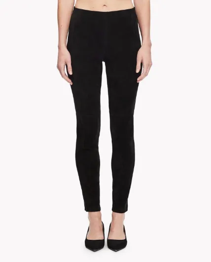 Suede Leggings