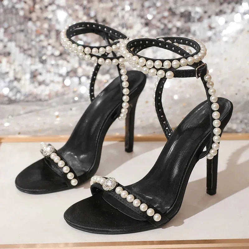 Summer Fashion Open Toe Thin High Heels Women Sandals