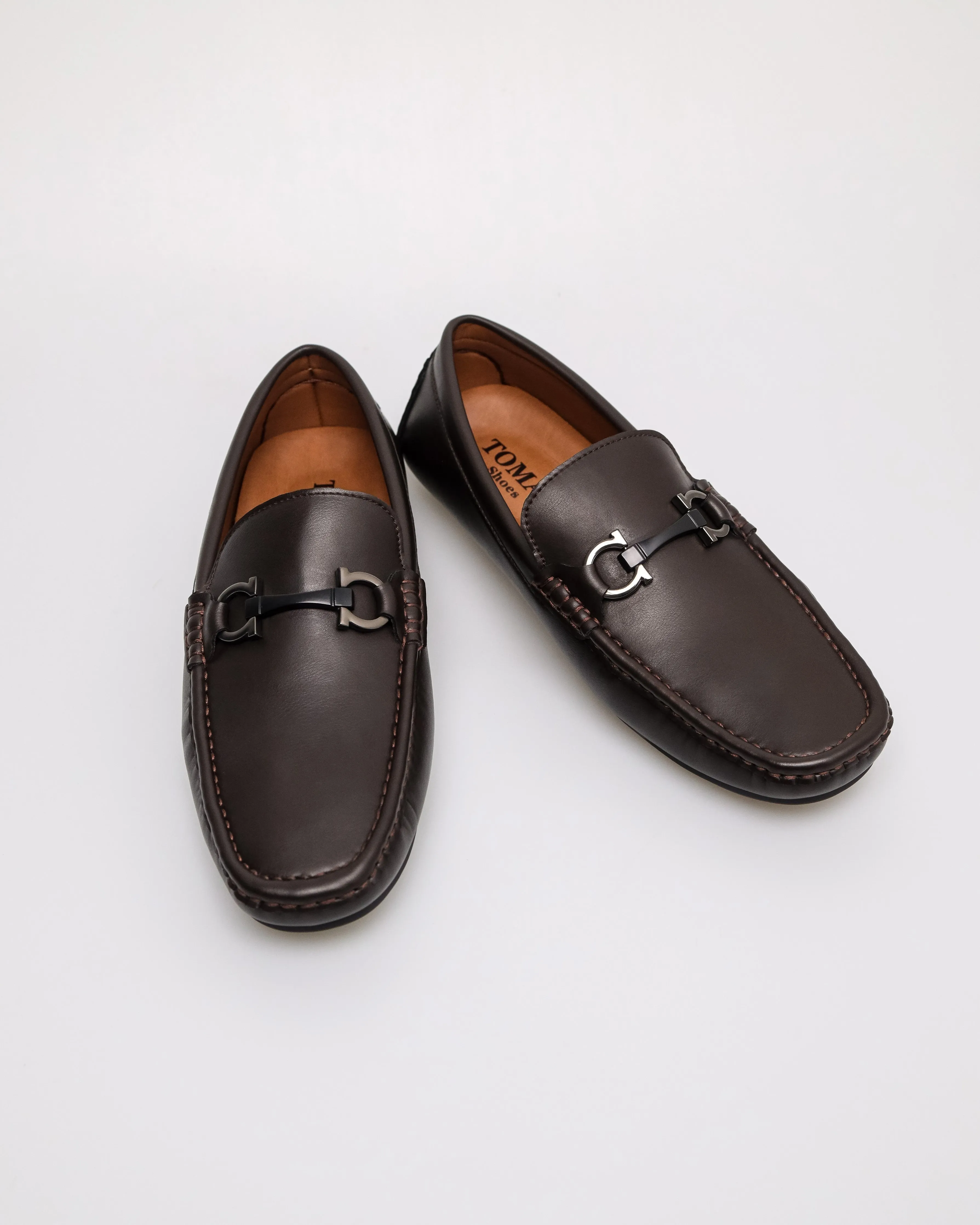 Tomaz C665 Men's Buckle Plate Moccasins