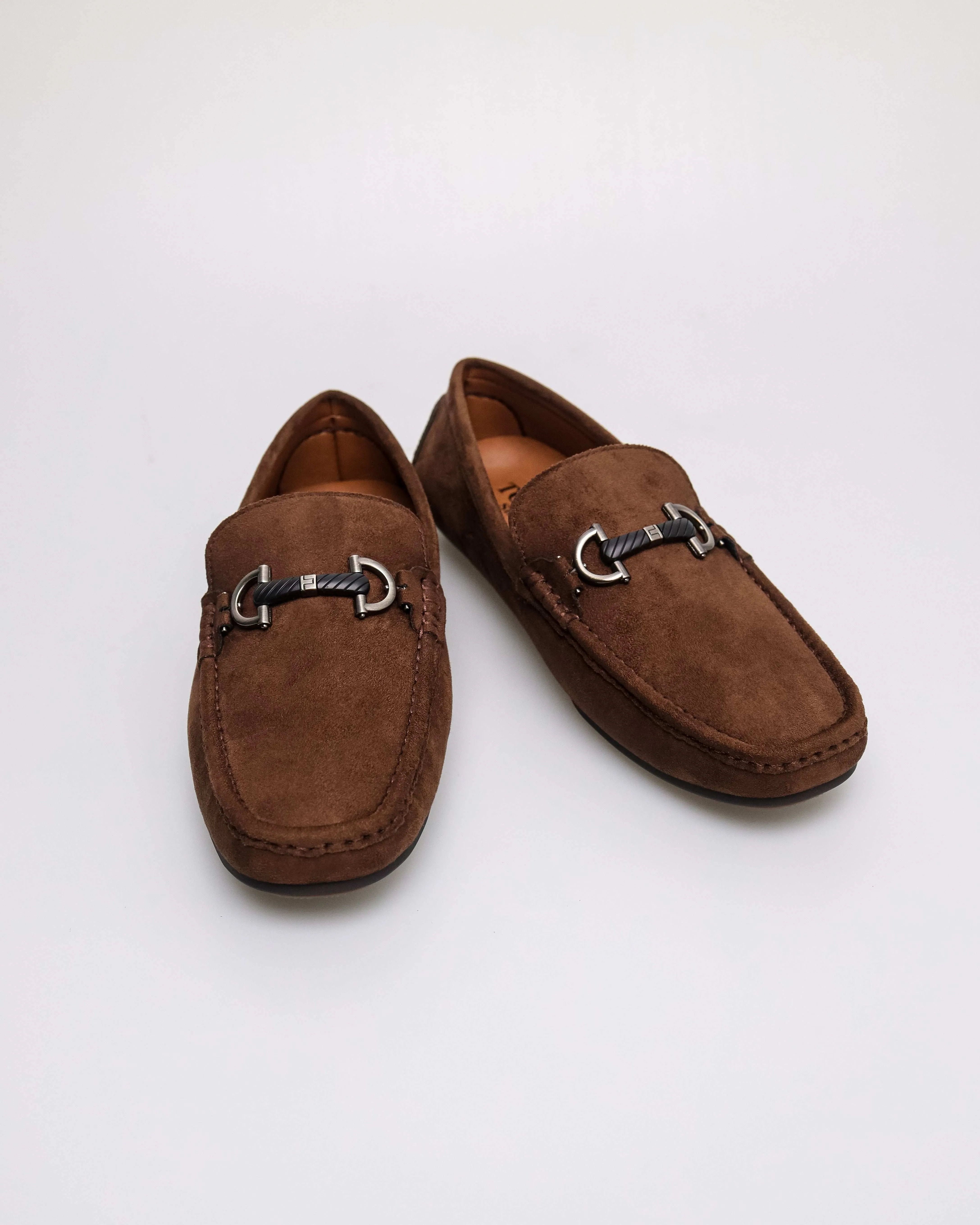 Tomaz C668 Men's Horsebit Buckle Moccasins