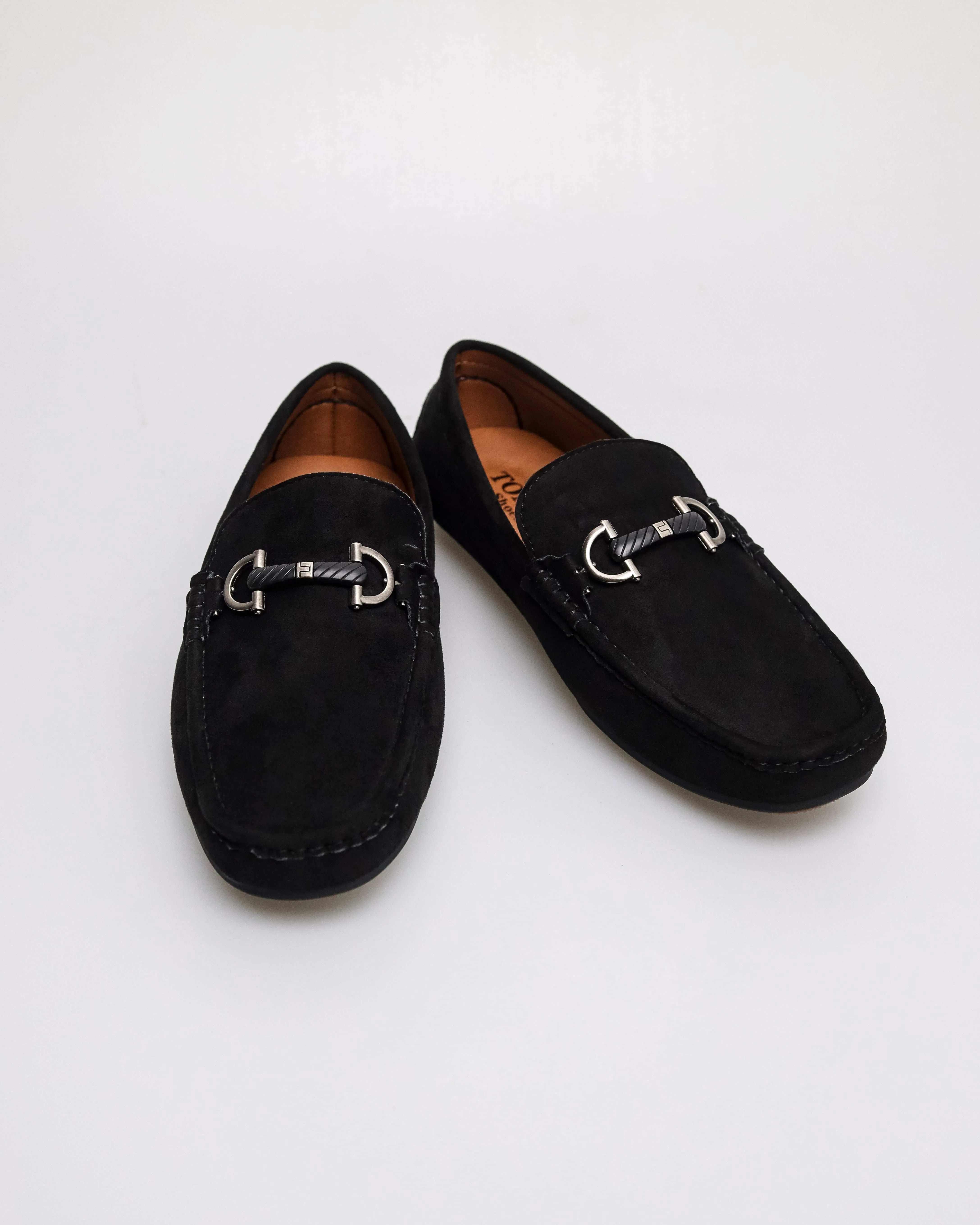 Tomaz C668 Men's Horsebit Buckle Moccasins