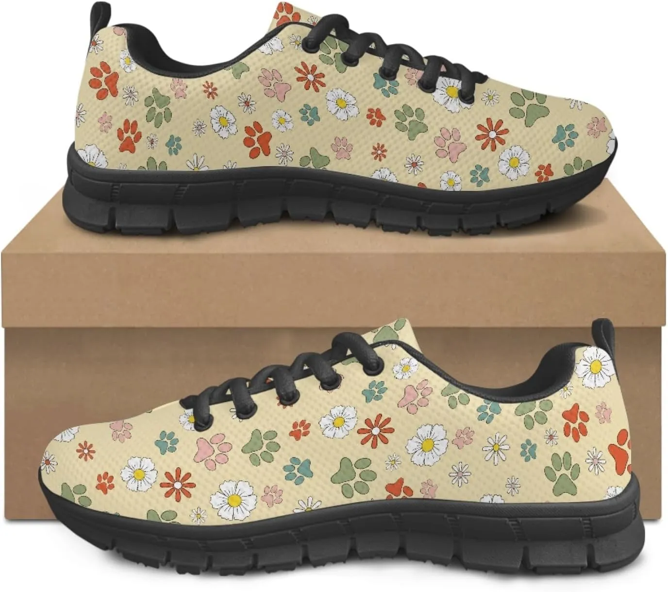 Wanyint Running Shoes for Women Outer Space Comfort Girls Sneakers Slip-on Training Athletic Shoes
