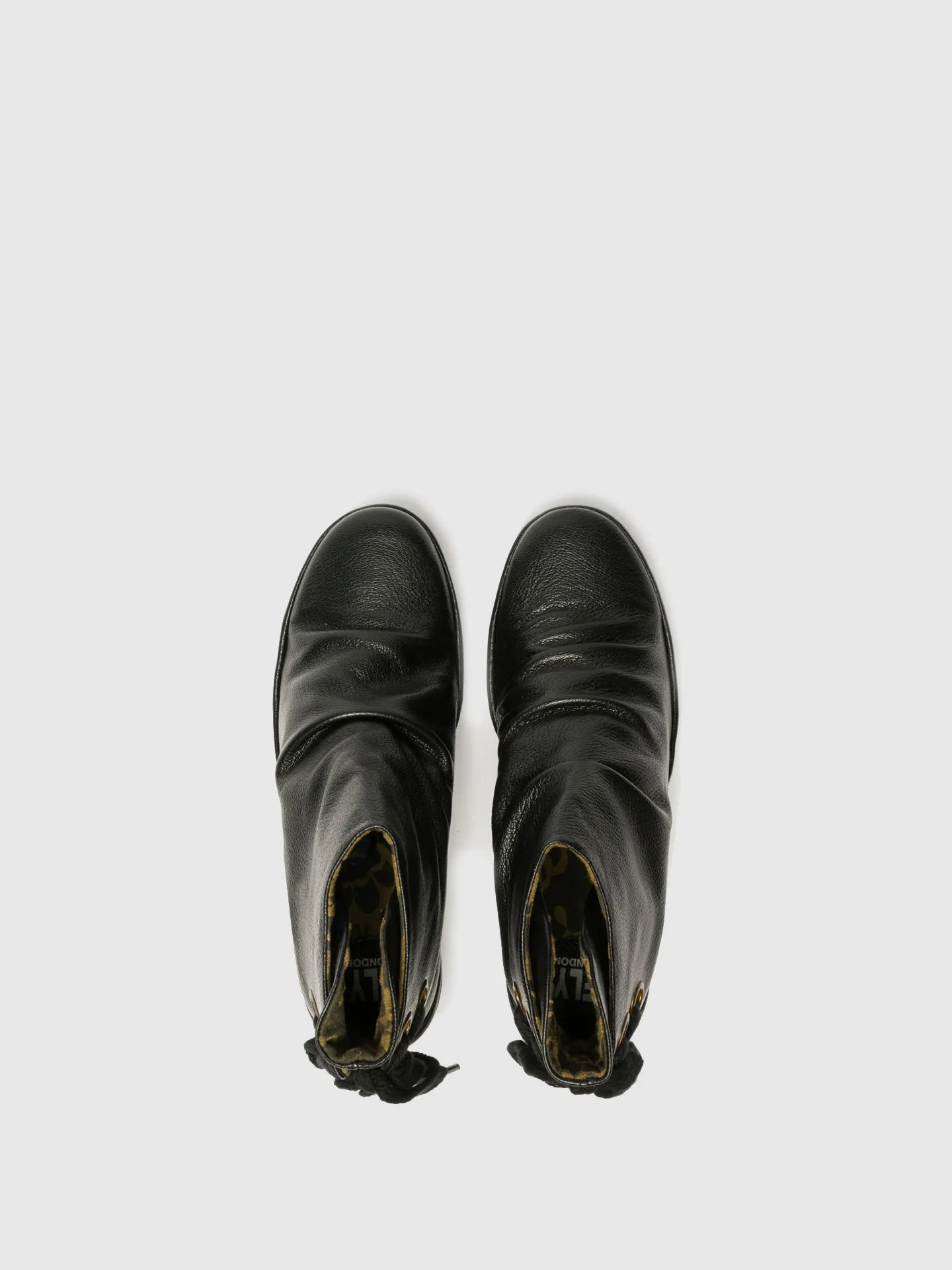 Wedge Ankle Boots YAMA BLACK