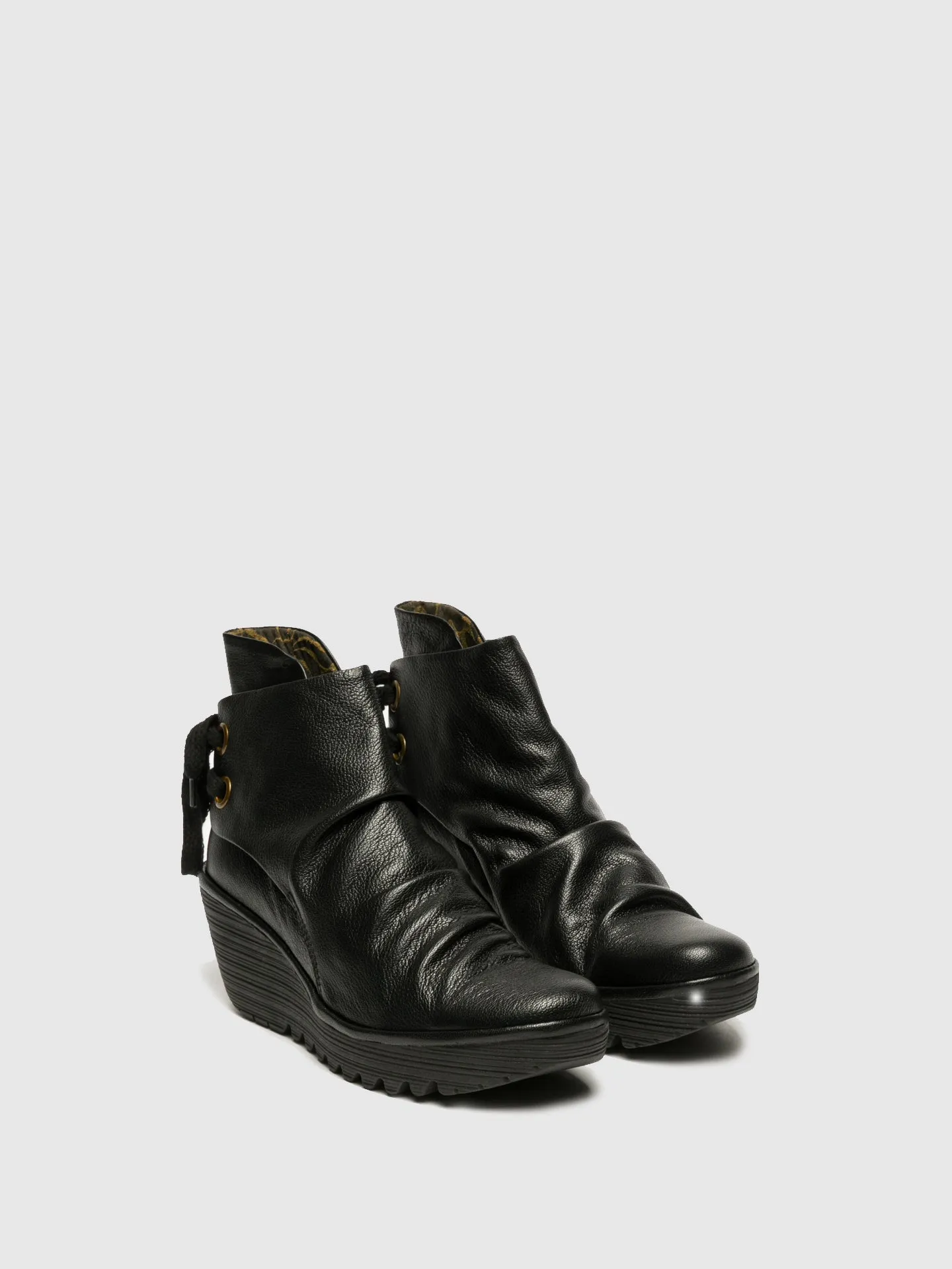 Wedge Ankle Boots YAMA BLACK