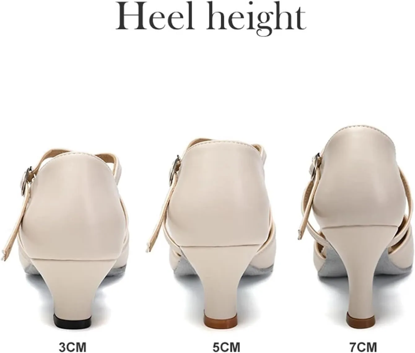 Women Dance Shoes Latin Party Tango Jazz Elegant Dancing Shoes Lace-up Suede Sole Closed Toe Microfiber Leather For Dance Performance