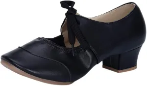 Women Dance Shoes Prom Ballroom Ballet Latin ??????achata Mid Heel Toe Performance Dance Dancing Shoes
