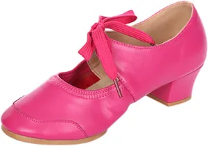 Women Dance Shoes Prom Ballroom Ballet Latin ??????achata Mid Heel Toe Performance Dance Dancing Shoes
