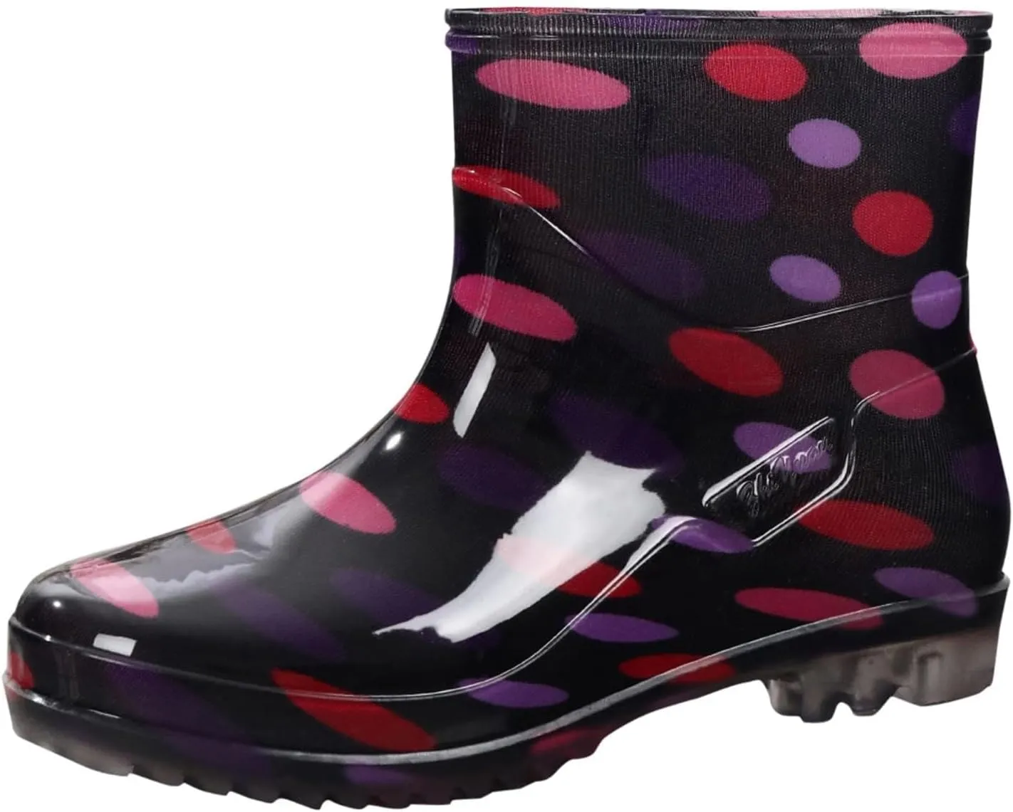 Women's Rain Boots Waterproof Mid Calf Rubber Garden Water Boots Fashion Cute Outdoor Work Mud Boots