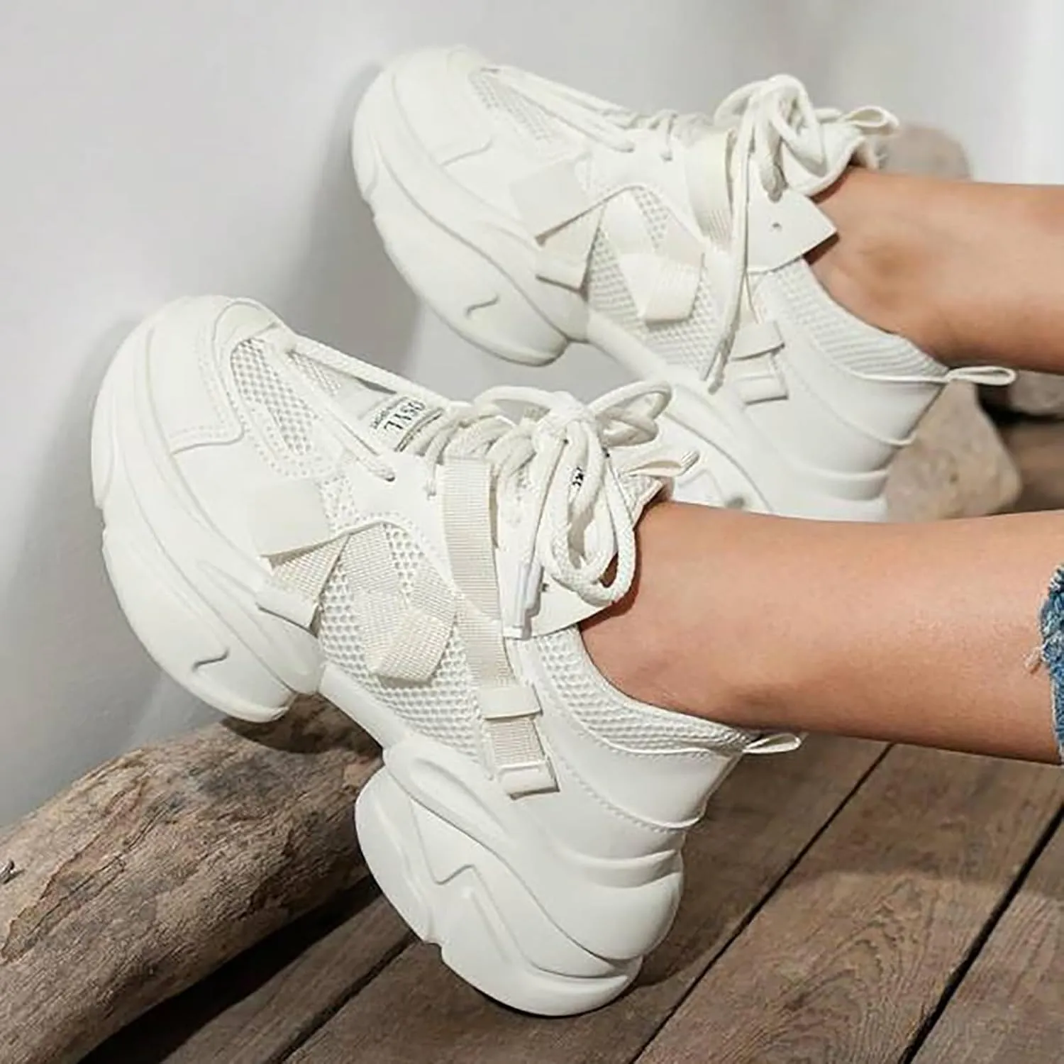 Women's Slip on Walking Shoes Dressy Knitted Non Slip Comfortable Running Shoes Breathable Gym Workout Shoes Lightweight Sneakers Indoor Outdoor