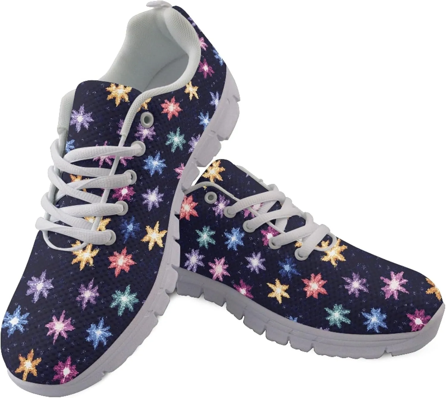 Women's Sports Trainer Running Shoes Adults Causal Travel Shoe Outdoor Walking Low Heel Lace up Sneakers Breathable Flexible for Lady