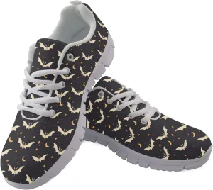 Women's Sports Trainer Running Shoes Adults Causal Travel Shoe Outdoor Walking Low Heel Lace up Sneakers Breathable Flexible for Lady