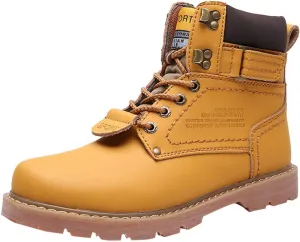 Work Boots for Men Soft Toe Hiking Sneakers Warm Booties Womens Safety Shoes Non Slip Waterproof Outdoor Shoes Lightweight Anti Slip Hike Grounded Footwear